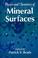 Cover of: Physics and chemistry of mineral surfaces