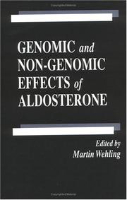 Cover of: Genomic and non-genomic effects of aldosterone