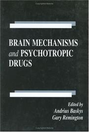 Cover of: Brain mechanisms and psychotropic drugs