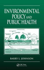 Cover of: Environmental Policy and Public Health