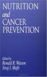 Cover of: Nutrition and cancer prevention