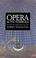 Cover of: Opera and its Symbols