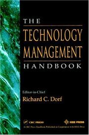 Cover of: The technology management handbook