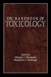 Cover of: CRC handbook of toxicology