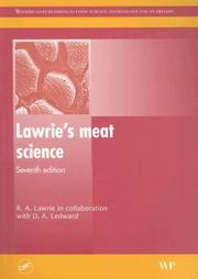Cover of: Lawrie's meat science, Seventh Edition (Woodhead Publishing in Food Science, Technology and Nutrition)