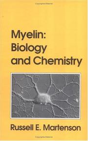 Cover of: Myelin--biology and chemistry