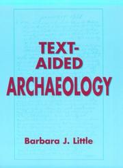 Cover of: Text-aided archaeology