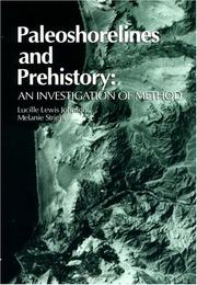 Cover of: Paleoshorelines and prehistory by edited by Lucille Lewis Johnson ; with the assistance of Melanie Stright.