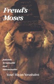Cover of: Freud's Moses by Yosef Hayim Yerushalmi