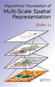 Cover of: Algorithmic Foundation of Multi-Scale Spatial Representation by Zhilin Li