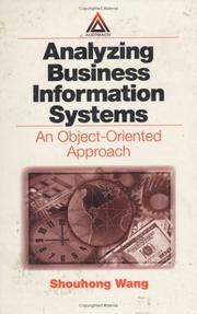 Cover of: Analyzing Business Information Systems: An Object-Oriented Approach