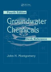 Cover of: Groundwater Chemicals Desk Reference