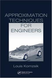 Approximation Techniques for Engineers by Louis Komzsik