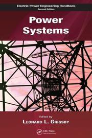 Cover of: Power Systems (The Electrical Engineering Handbook Series: Electric Power Engineering Handbook; Second Edition)