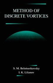 Cover of: Method of discrete vortices