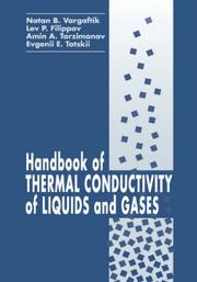 Cover of: Handbook of thermal conductivity of liquids and gases