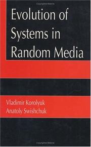 Cover of: Evolution of systems in random media