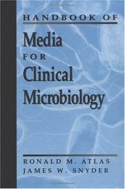 Cover of: Handbook of media for clinical microbiology