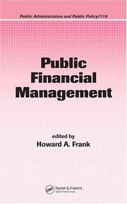 Cover of: Public Financial Management (Public Administration and Public Policy)