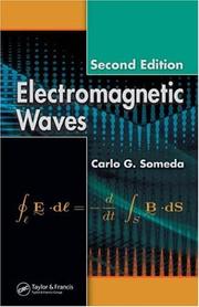 Cover of: Electromagnetic waves by Carlo G. Someda