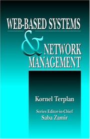 Cover of: Web-based Systems and Network Management (Advanced and Emerging Communications Technologies)