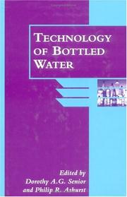 Cover of: Technology of bottled water