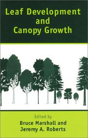 Cover of: Leaf Development and Canopy Growth (Sheffield Biological Sciences) by 