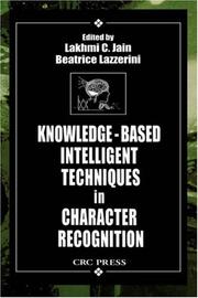 Cover of: Knowledge-based intelligent techniques in character recognition