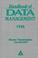 Cover of: Handbook of data management
