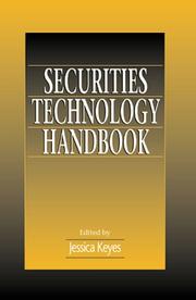 Cover of: Securities technology handbook