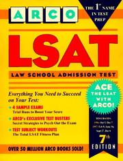 Cover of: LSAT, law school admission test