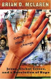 Cover of: Everything Must Change by Brian McLaren