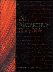Cover of: The Macarthur Study Bible
