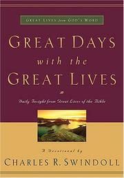 Great days with the great lives by Charles R. Swindoll