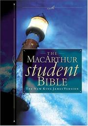 Cover of: The Macarthur Student Bible