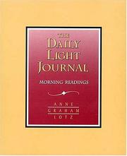 Cover of: Daily Light Journal by Anne Graham Lotz