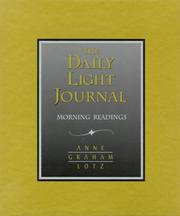 Cover of: Daily Light Journal by Anne Graham Lotz, Anne Graham Lotz