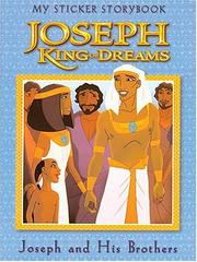 Cover of: Joseph, King of Dreams: My Sticker Storybook (Joseph King of Dreams)