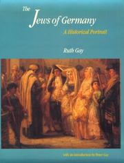 Cover of: The Jews of Germany by Ruth Gay