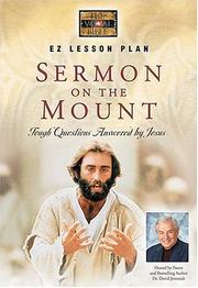 Cover of: Visual Bible: Sermon on the Mount (Visual Bible Ez Lesson Plan)