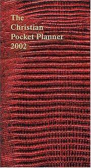 Cover of: The Christian Pocket Planner 2002 by J. Countryman, J. Countryman