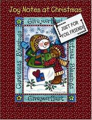 Cover of: Joy Notes At Christmas - Friend