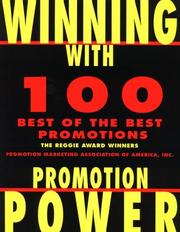 Cover of: Winning With Promotion Power by Promotion Marketing Association of America