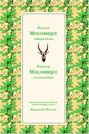 Poets of Mozambique by Frederick G. Williams