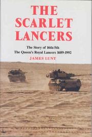 Cover of: The Scarlet Lancers by James D. Lunt