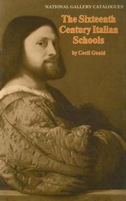 Cover of: The Sixteenth Century Italian Schools