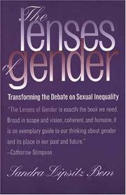 Cover of: The Lenses of Gender: Transforming the Debate on Sexual Inequality