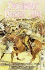 Cover of: Omdurman diaries 1898: eyewitness accounts of the legendary campaign