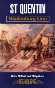 Cover of: St. Quentin: Hindenburg Line