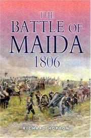 Cover of: The battle of Maida, 1806 by Richard Hopton